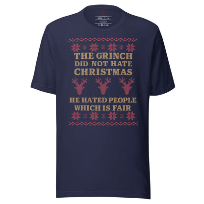 The Grinch Did Not Hate Christmas T-Shirt